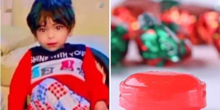 जिस टाफी को खाने की ज़िद की उसी ने ले ली जान