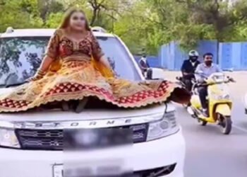 Video वायरल, इतने हजार का चालान कटा