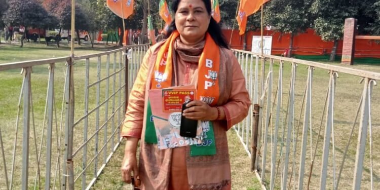 भाजपा महिला मोर्चा की किट्टू गरेवाल भाजपा की प्रदेश कार्यकारणी