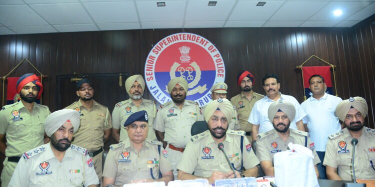 6 किलो हेरोइन के एक साथ काबू