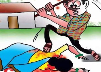 रोटी मे देरी होने पर पत्नी को उतारा मौत के घाट