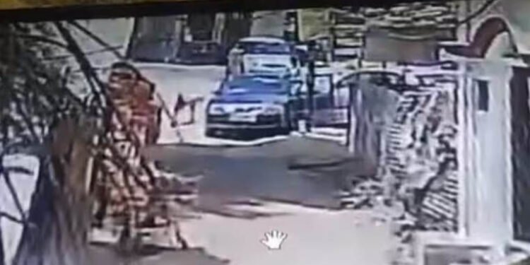 वीआईपी नंबर की कार से आए उठा ले गए बकरा