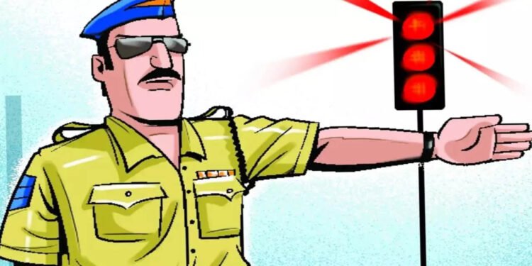 अब सड़को पर काले चश्मों मे ड्यूटी करते नज़र आएंगे ट्रैफिक पुलिस