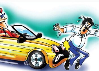 तेज रफ्तार लग्जरी कार ने कुचला,नौ लोगों की मौत