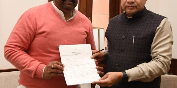 नई वंदे भारत एक्सप्रेस को जालंधर में स्टॉपेज दिलवाने के लिए रेल मंत्री से मिले सांसद सुशील रिंकू