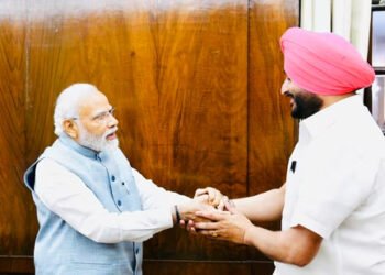 Ludhiana MP Ravneet Bittu, grandson of former Punjab CM Beant Singh, joined BJP.