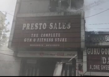 जालंधर: Presto Sales में लगी आग